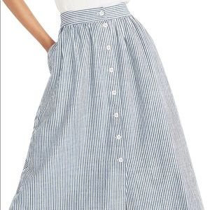 madewell midi skirt